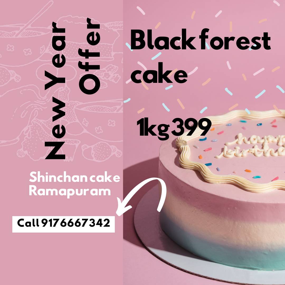 Shinchan cakes menu