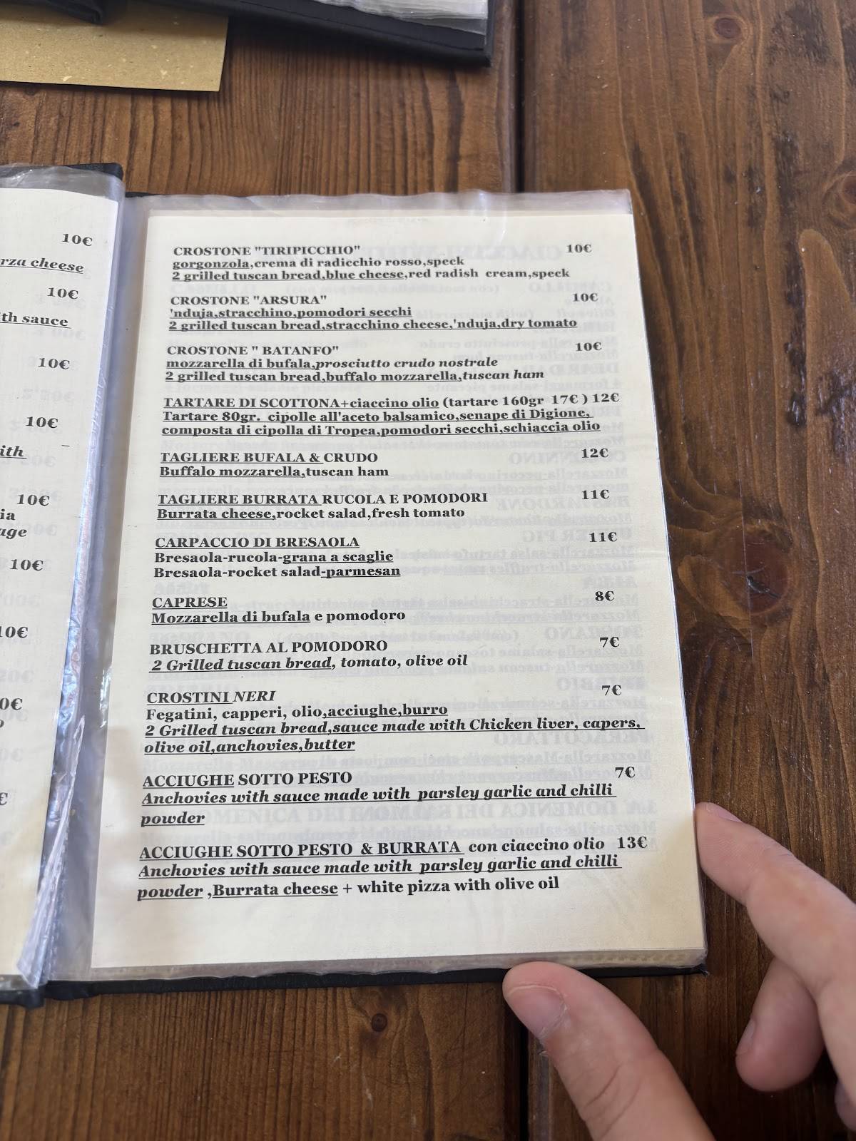 Menu di Du Versi 
