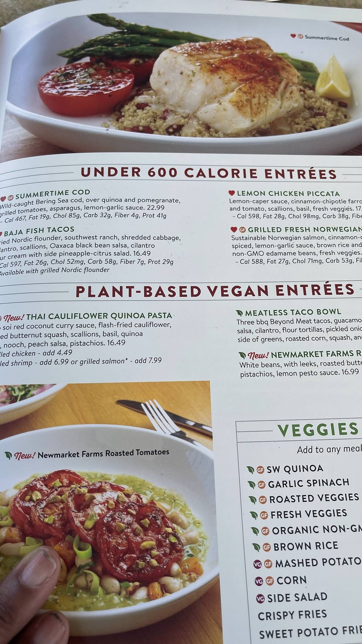 Menu at Silver Diner restaurant, Rockville, Rockville Pike
