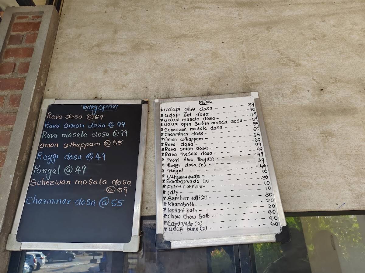 Social Kitchen - Taste of UDUPI menu