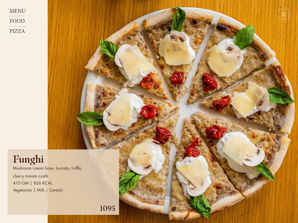 Sorriso menu