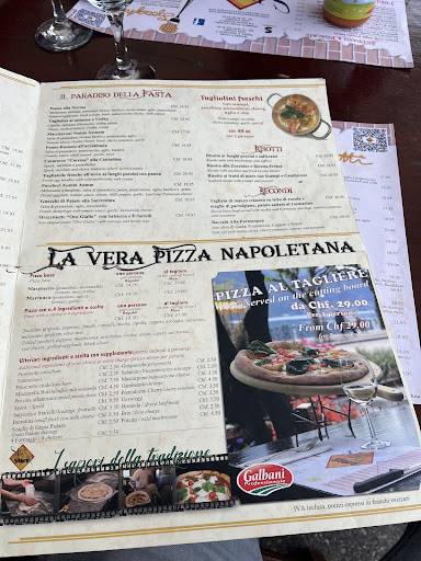 Menu de Spaghetti Store Ristorante Pizzeria