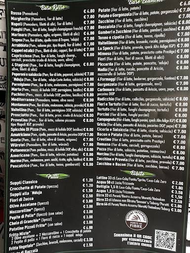 Menu di Spicchio di Pizza 