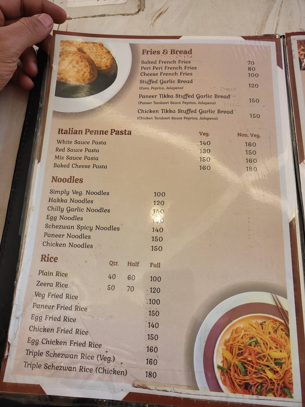 Spice Box Restaurant & Café - Restaurant in Tiliyakot Raebareli menu