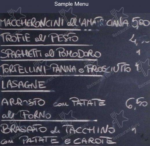 Menu di Spritz Cafè 