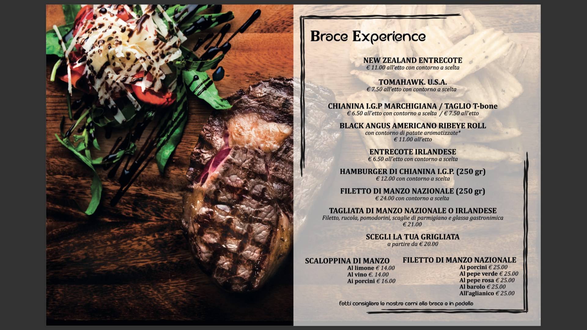 Menu di Braciami Aversa 