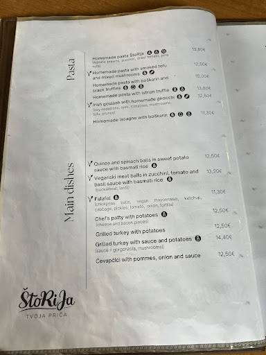 Menu di ŠtoRija 