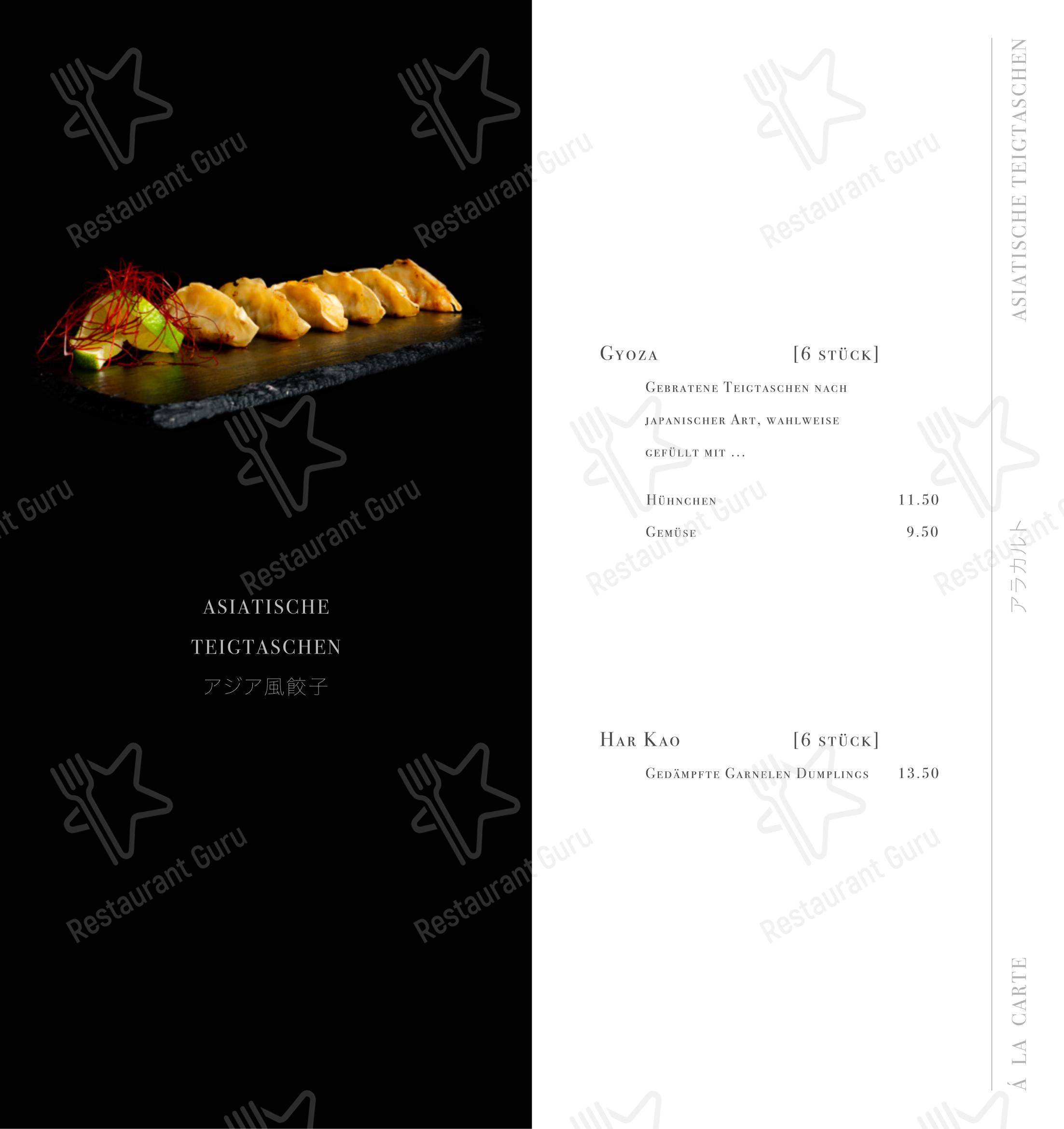 Menu pour Strandhouse Starnberg - Детское