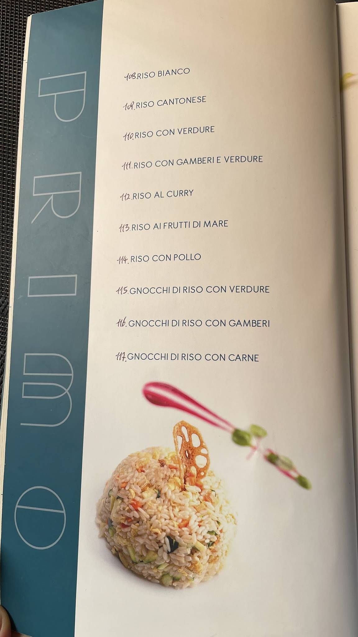 Menu di Sun 