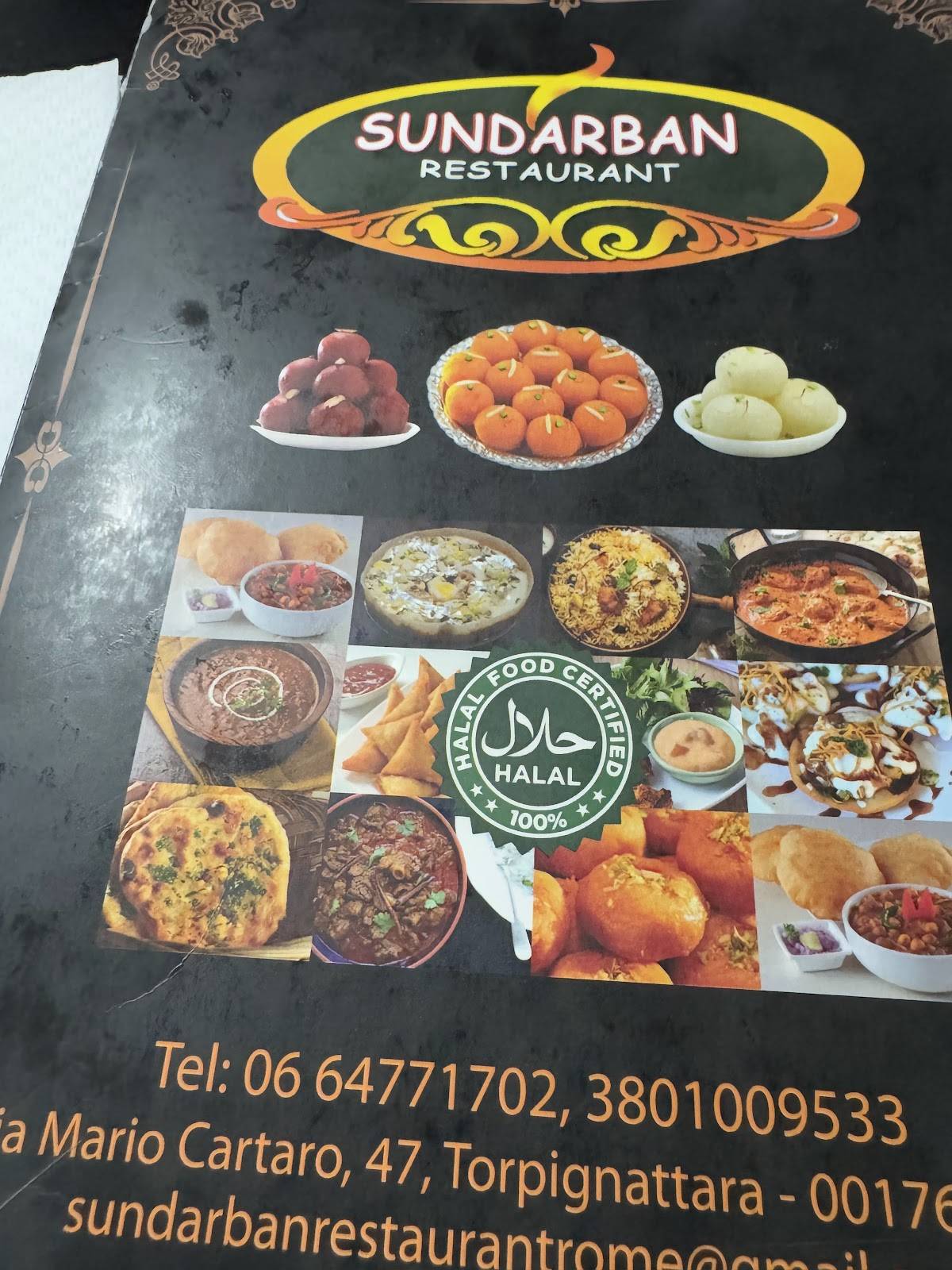 Menu di Sundarban Restaurant 