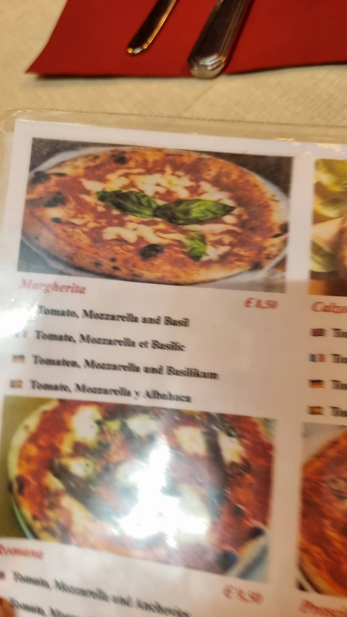 Menu di TRATTORIA AL POGGIO 