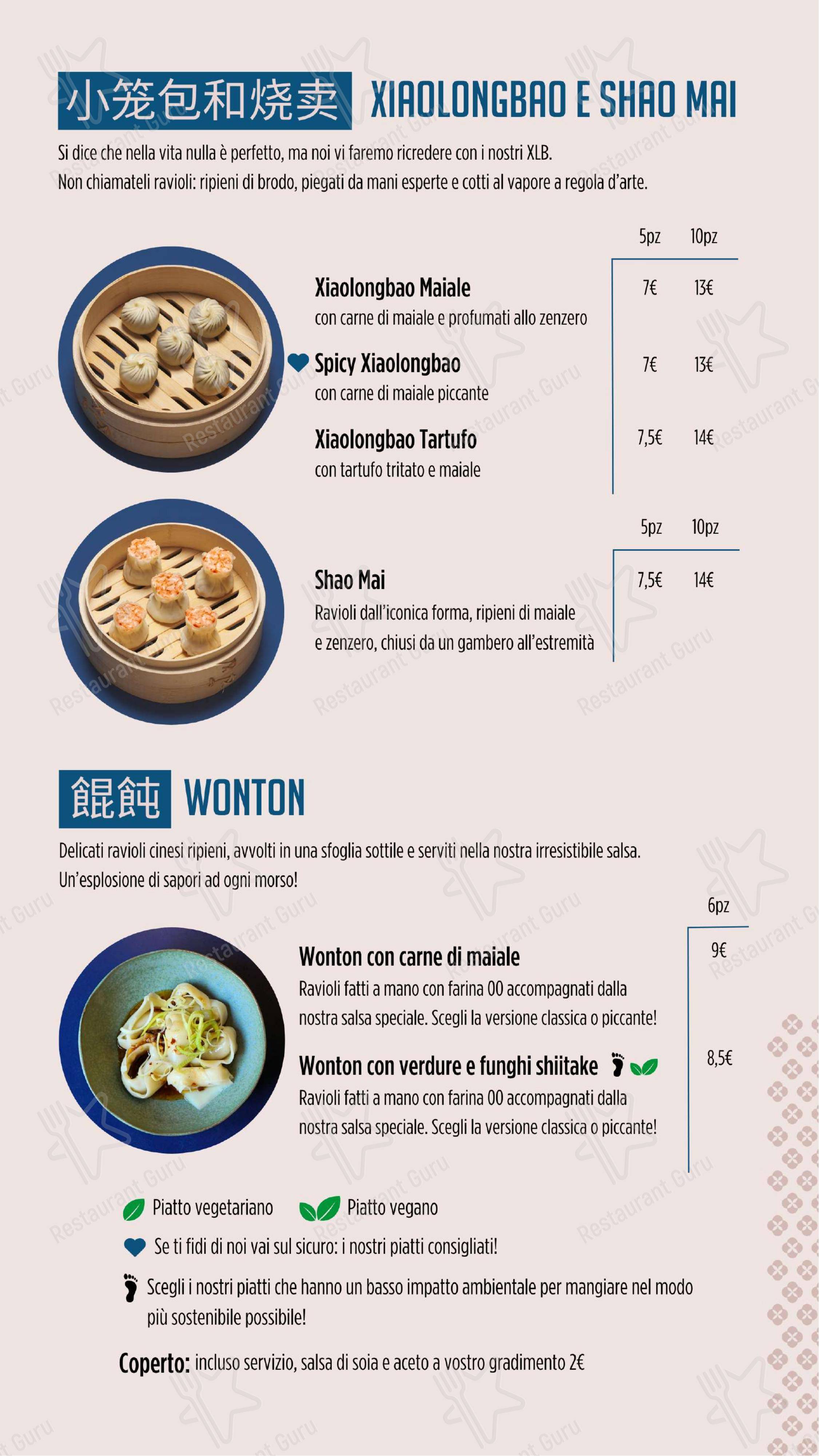 Menu per TUTTOFABRODO - SanSa in Torino