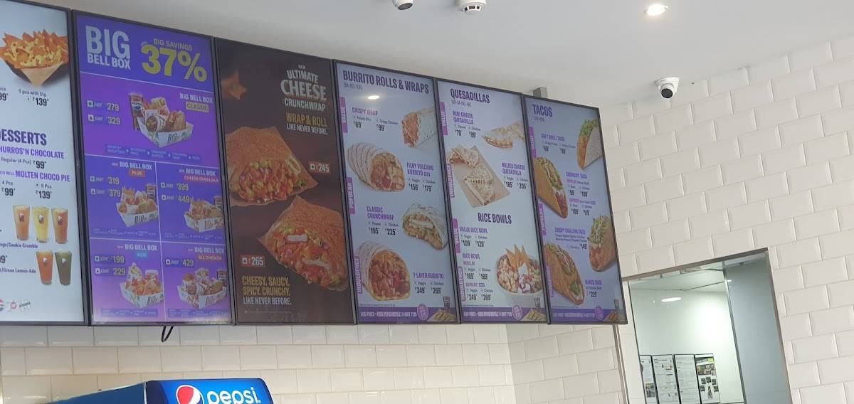 Taco Bell menu