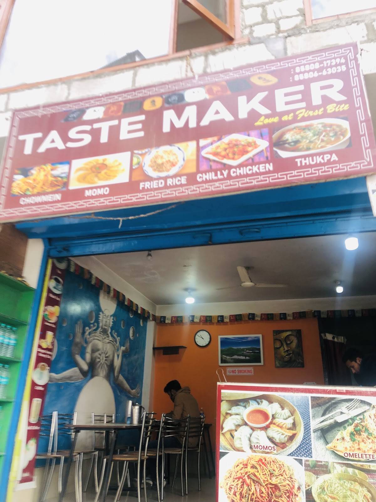 Taste Maker menu