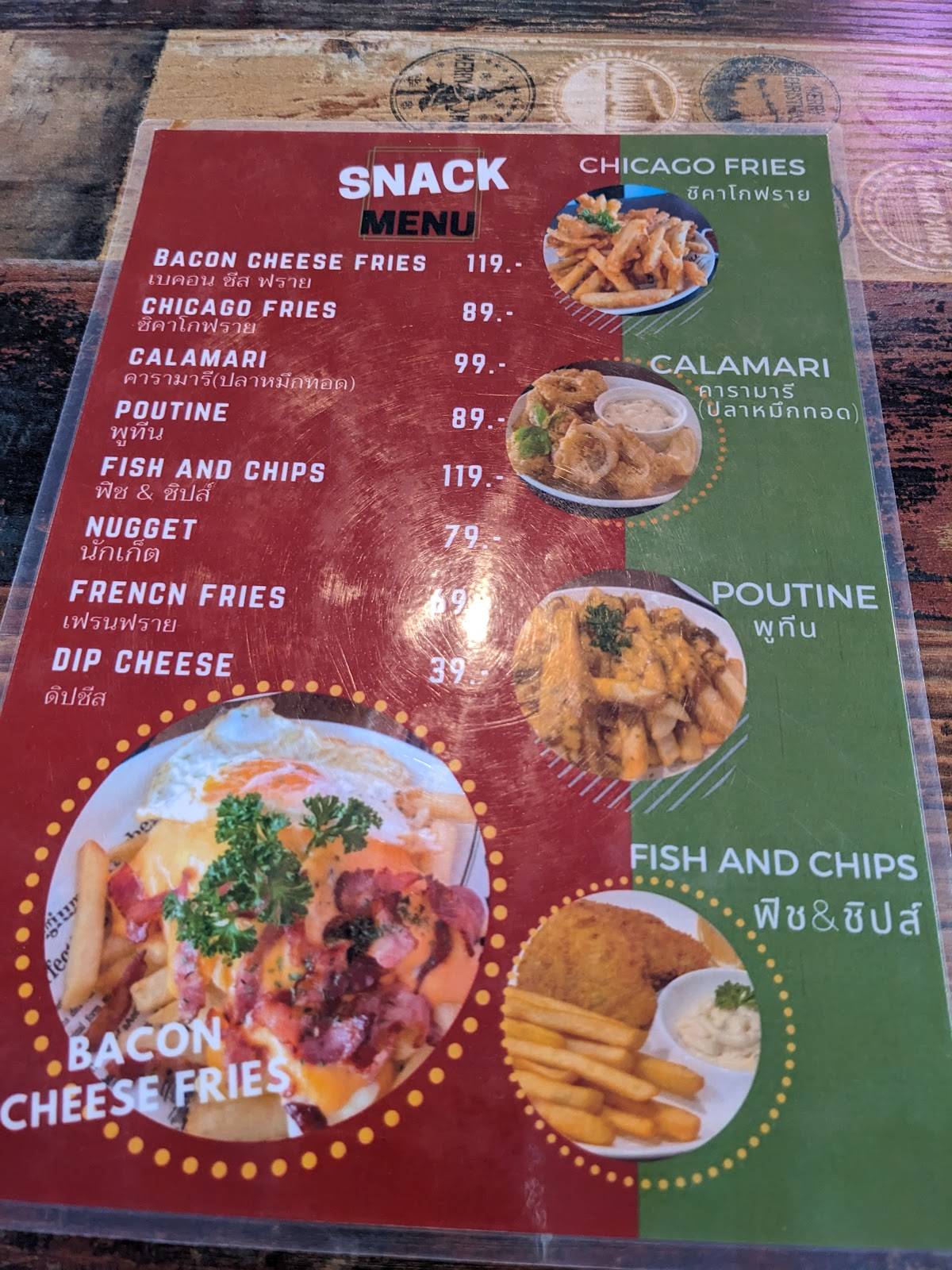 Menu At Thank God It s Burger Restaurant Kham Riang menu-at-thank-god-it-s-burger-restaurant-kham-riang