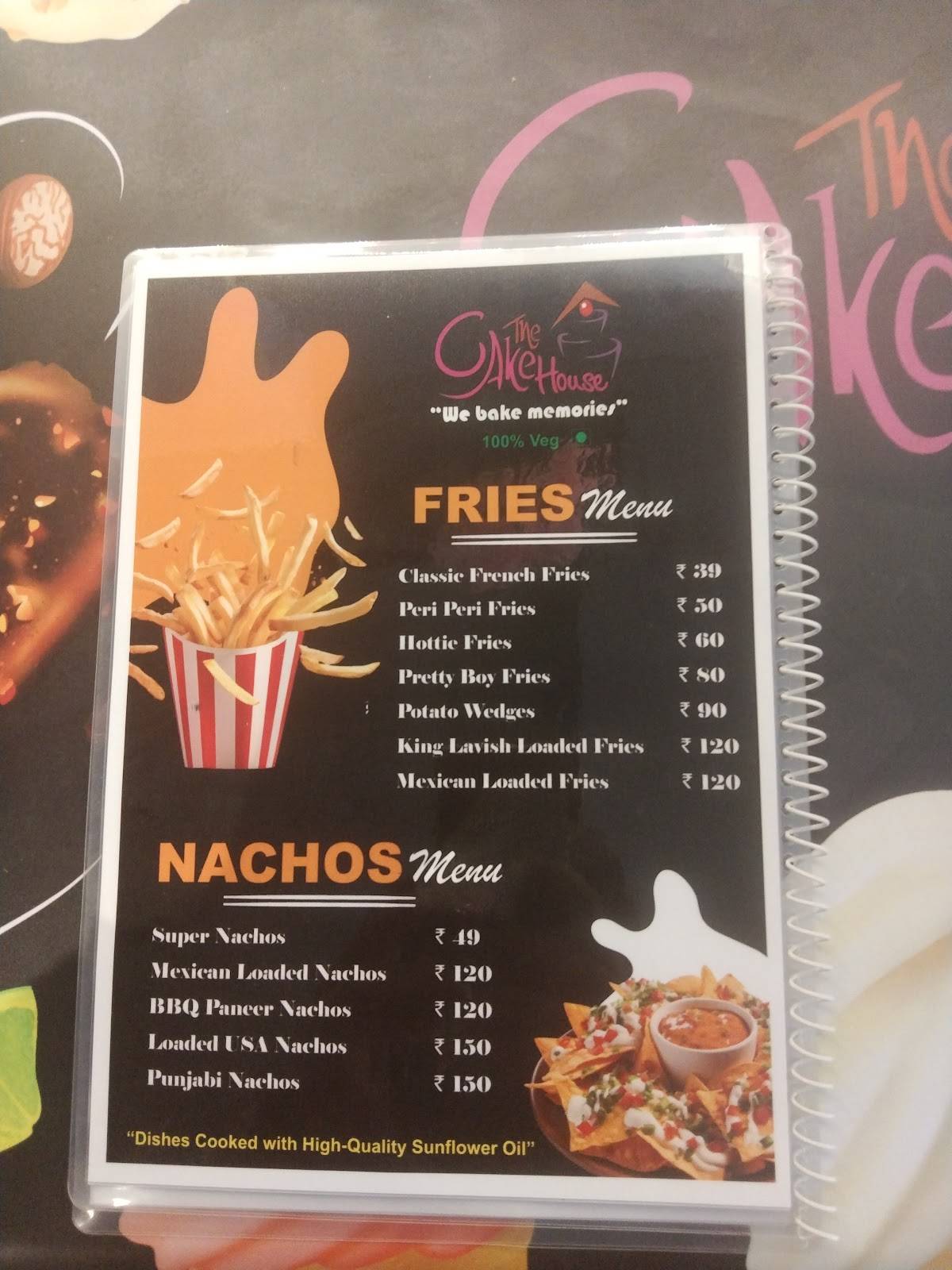 The Cake House Charai Thane menu