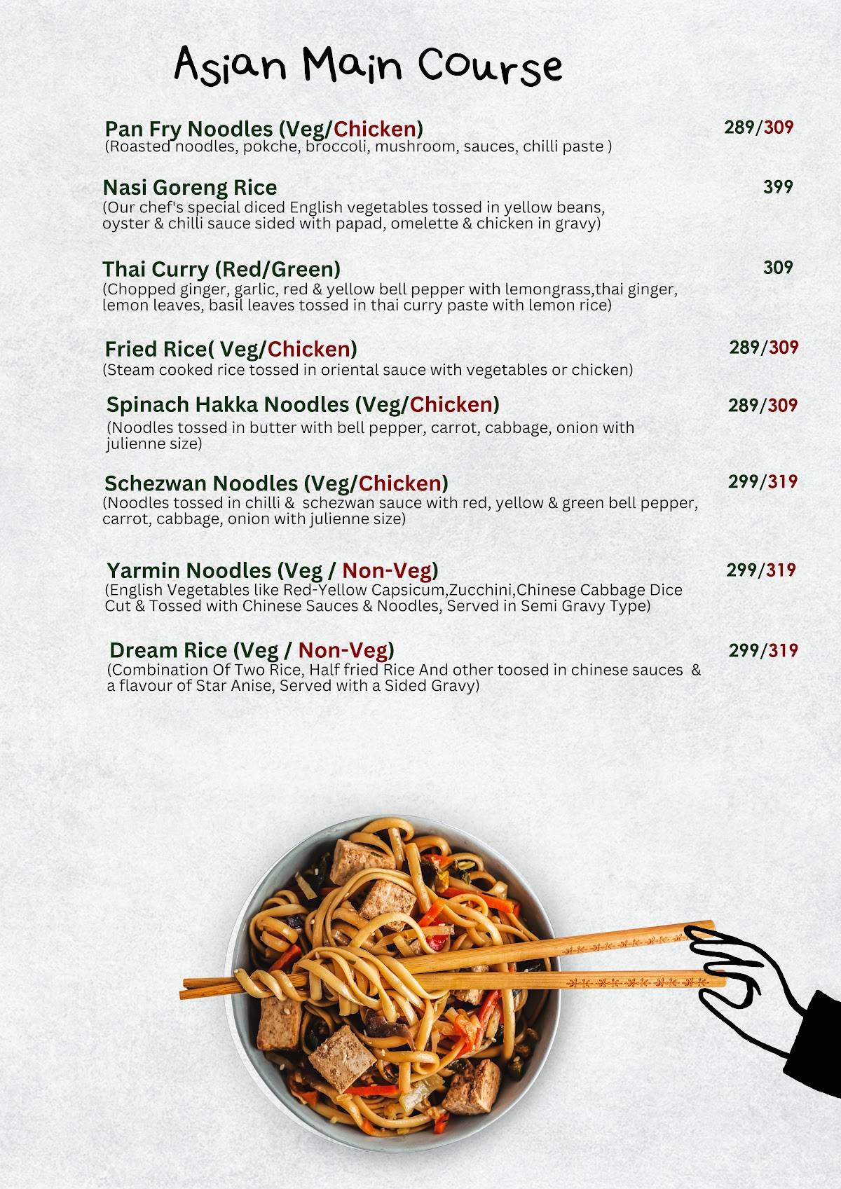 The Chandralok Kitchen Bar-Family & Pet-Friendly, Cosy Couple-Friendly Birthday & Corporate Party Venue, in Karve Nagar menu