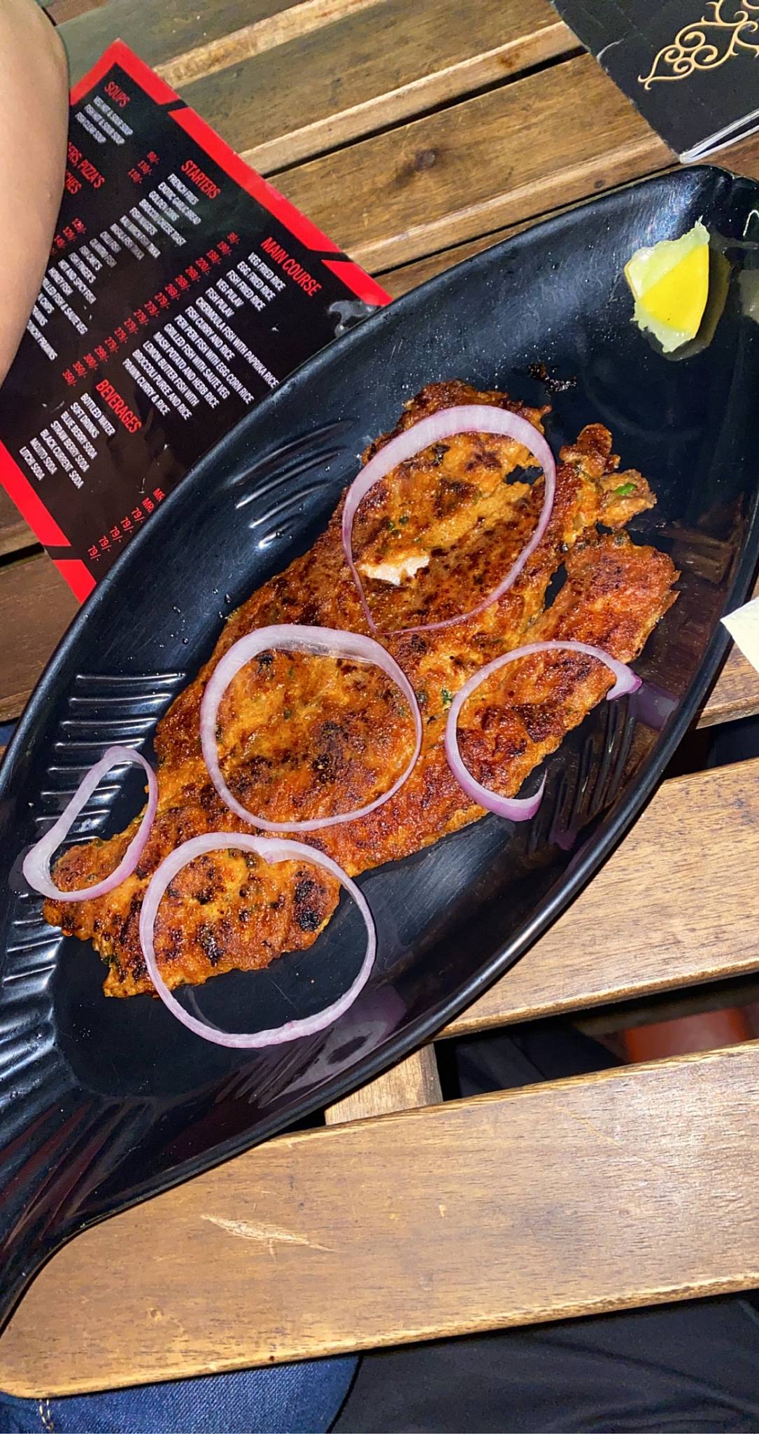 The Fish Byte menu
