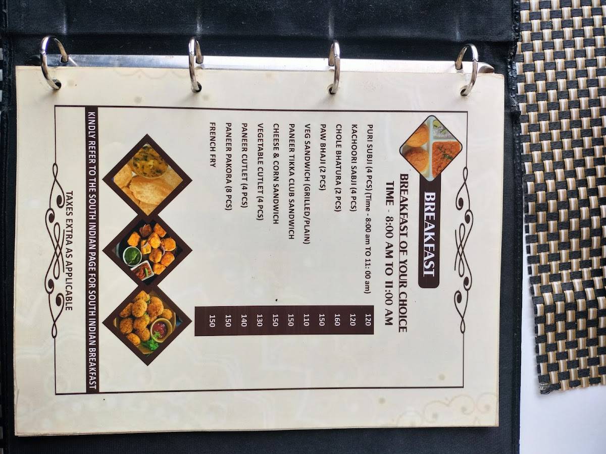 The Food Court menu