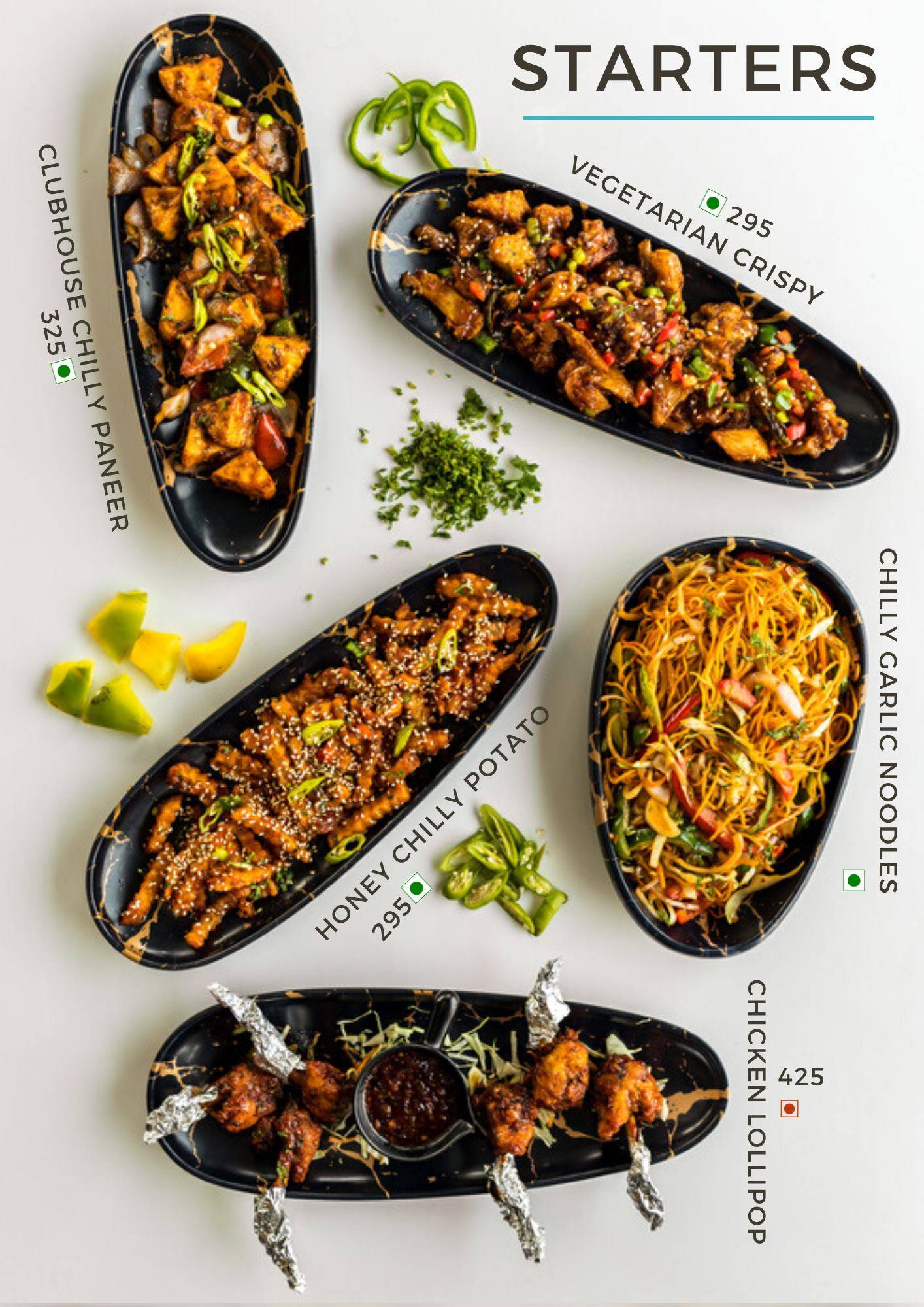 Glass House Amritsar menu