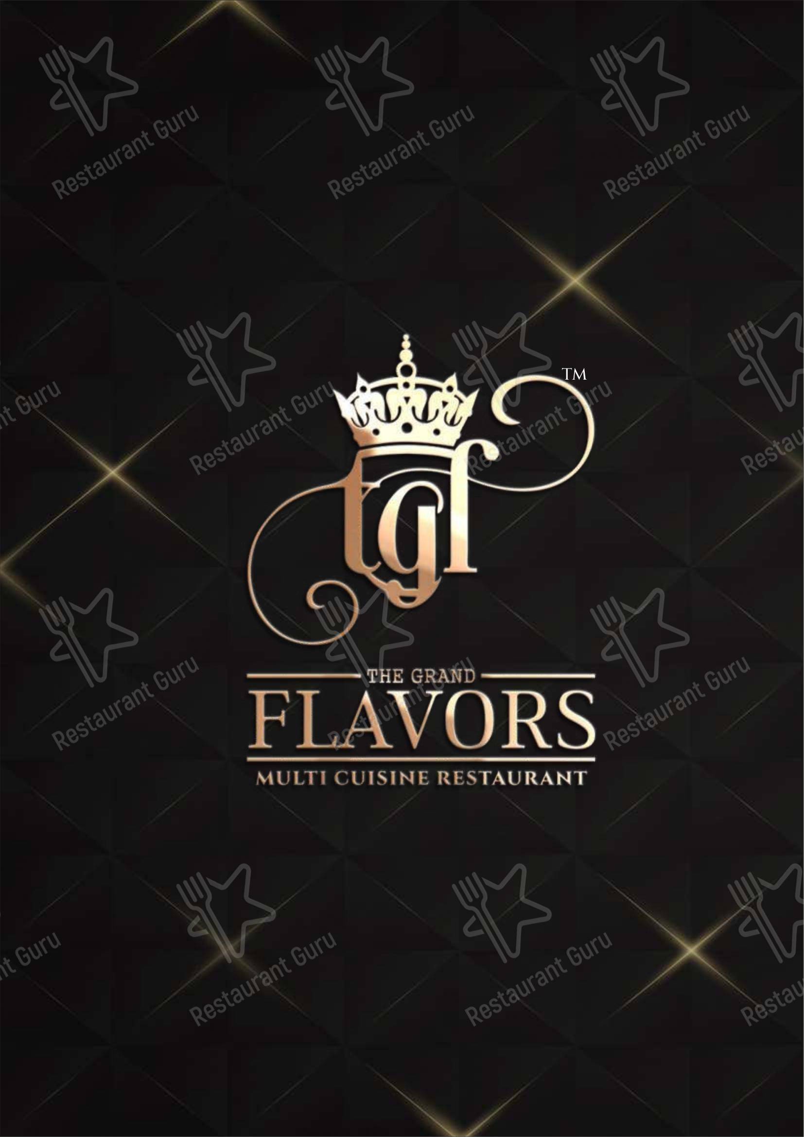 The Grand Flavors in Bhuj - Menu