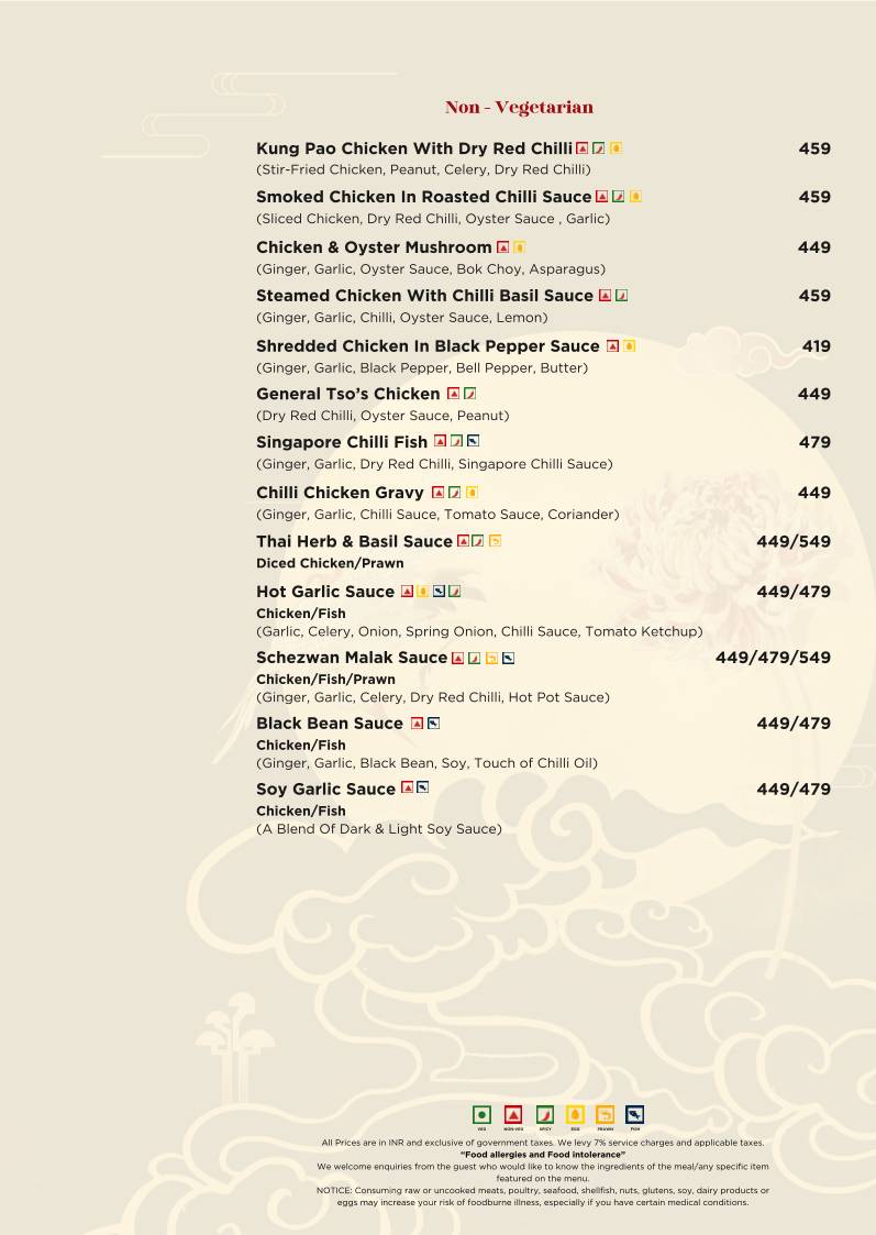 The Lama menu