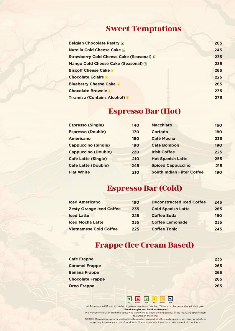 The Lama menu