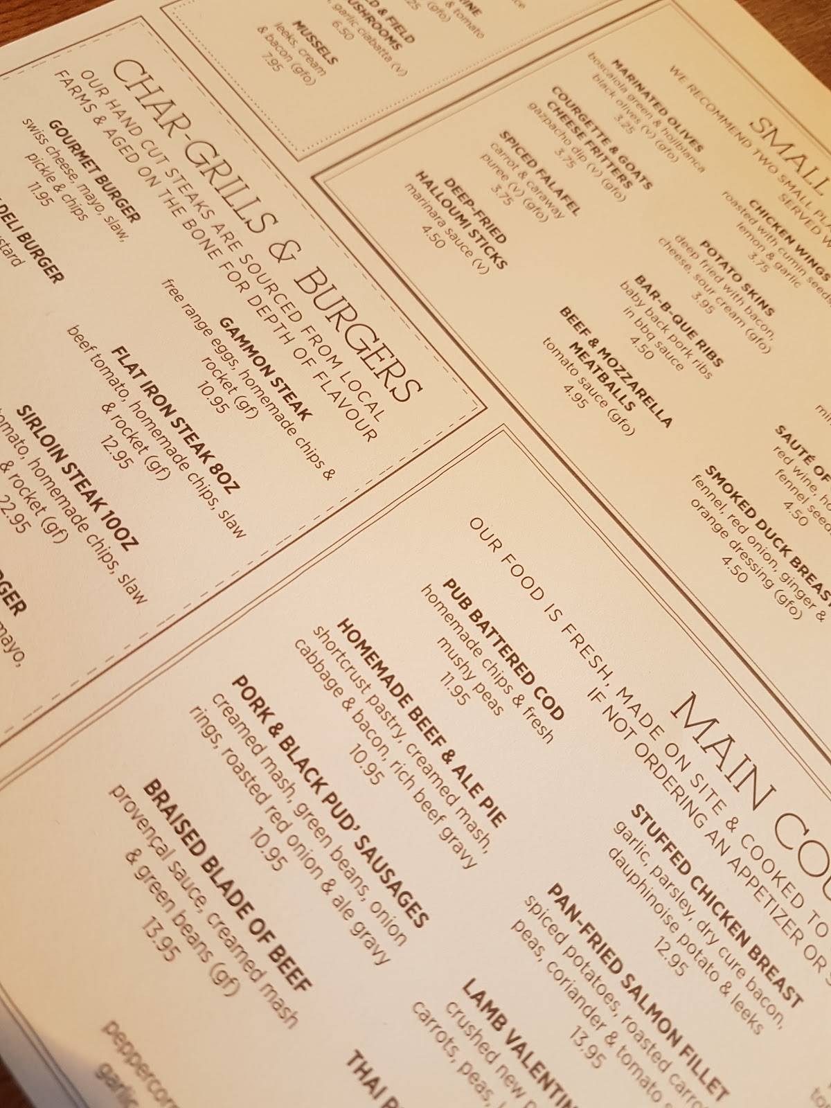 menu-at-the-nuthall-pub-bar-nottingham-nottingham-rd