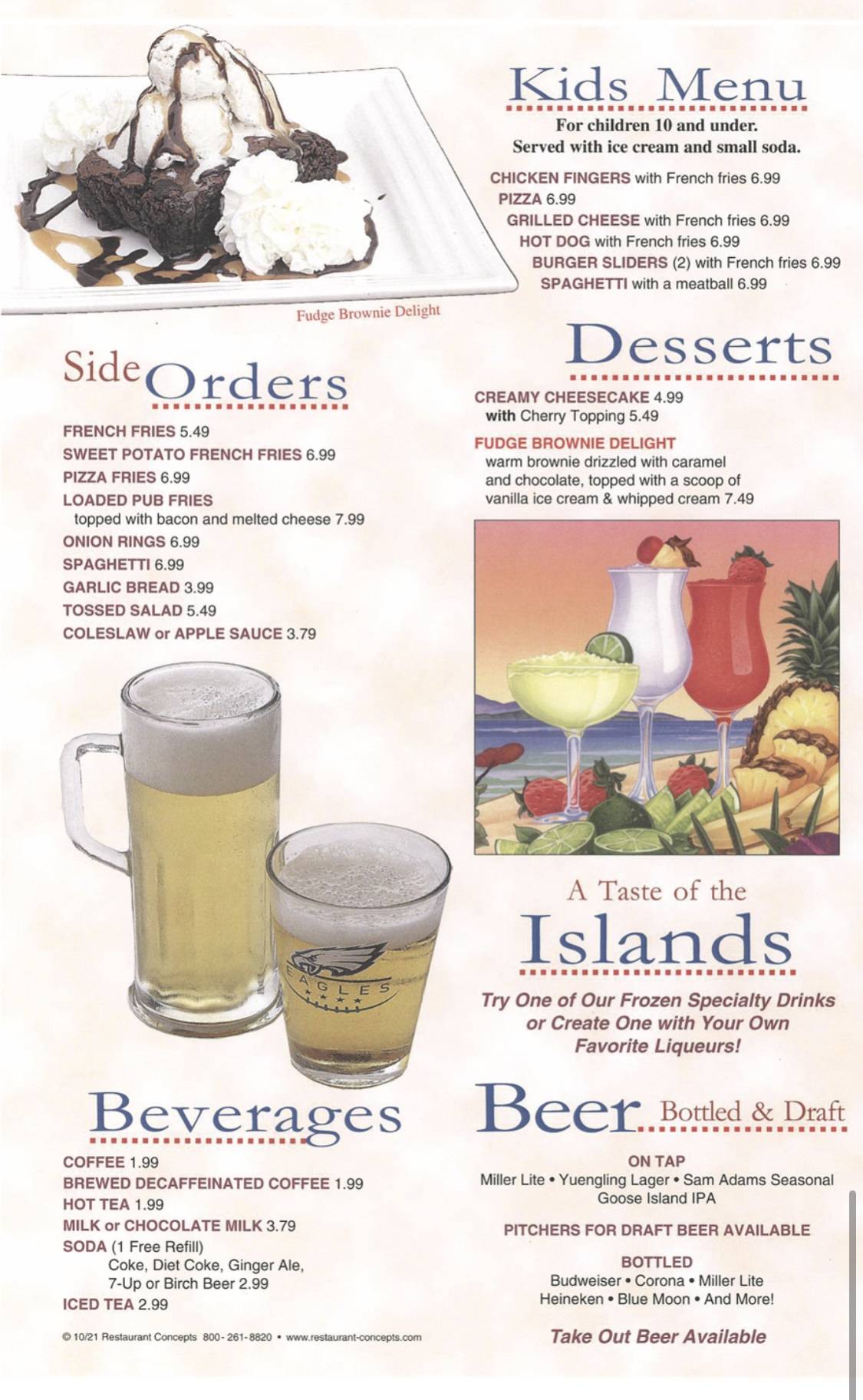 Menu at The Pub Neighborhood Grill & Bar, Quakertown