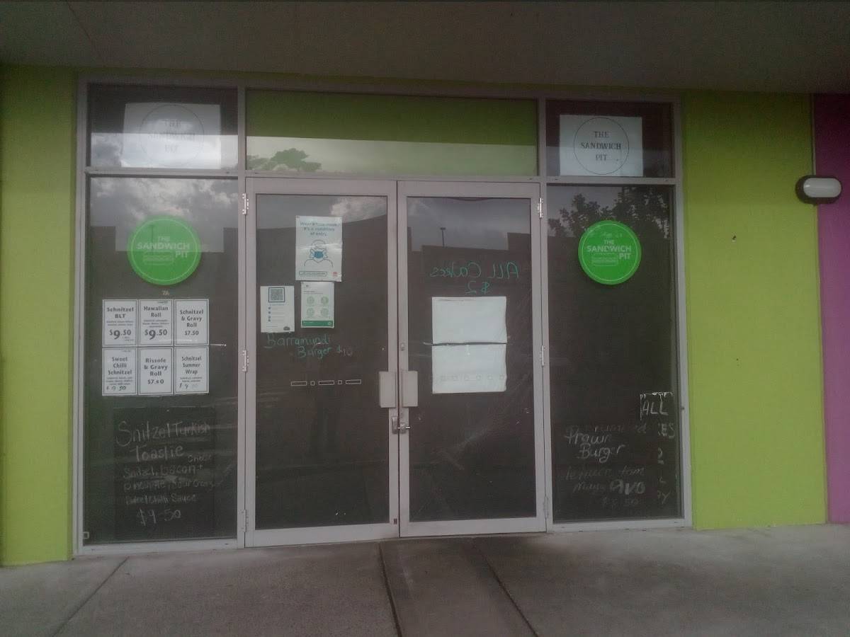 Menu at The Sandwich Pit cafe, Broadmeadow