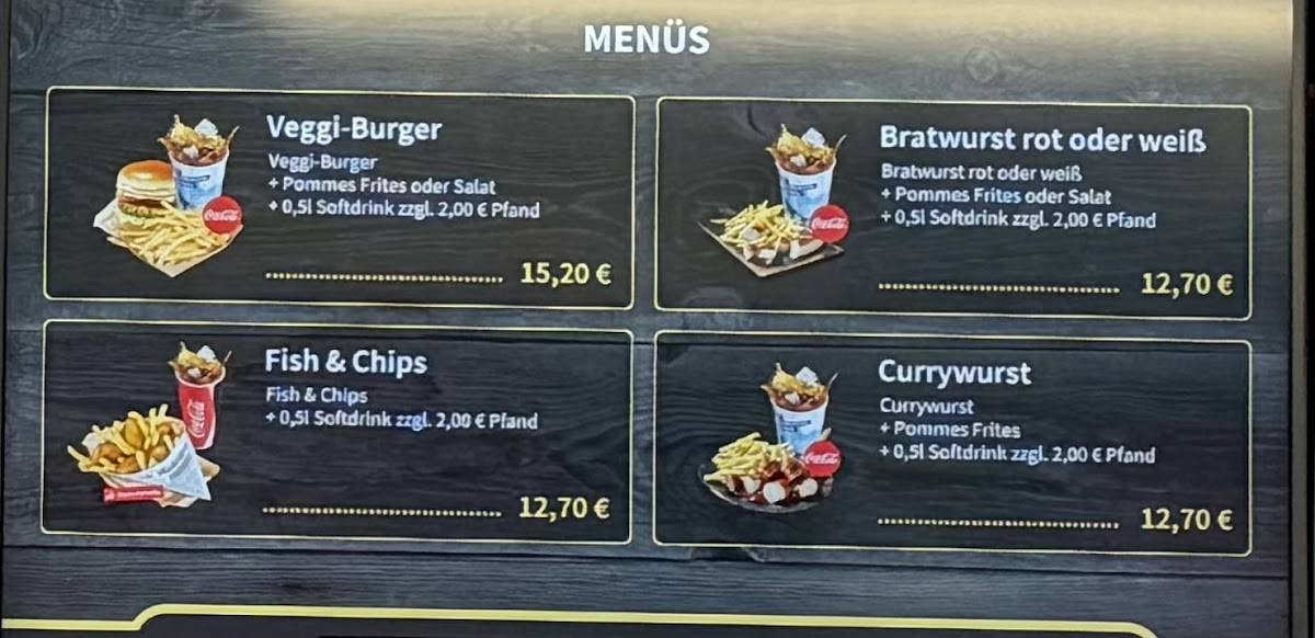 Menu de The Three Piglets