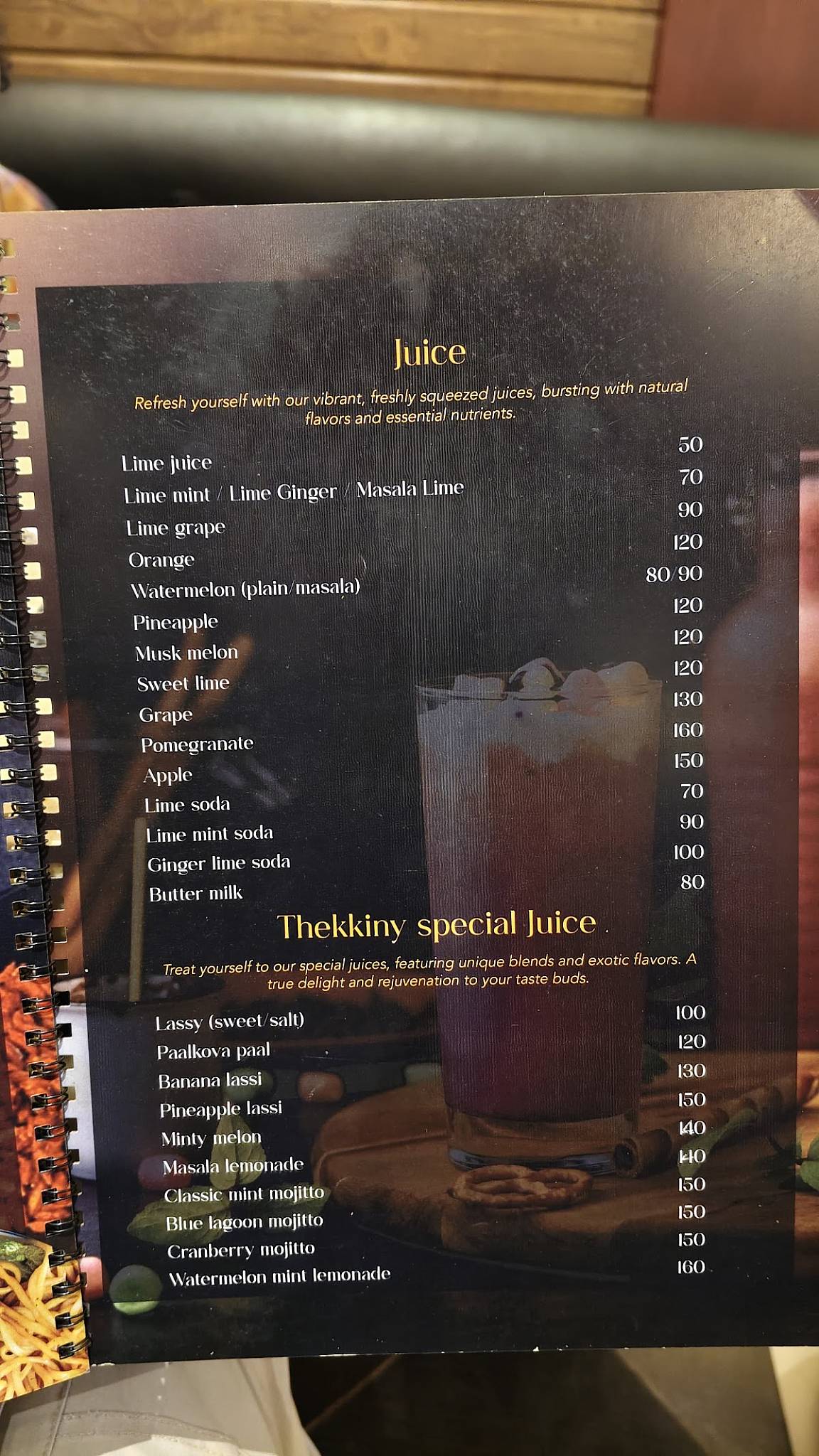Thekkiny Restaurant - Best Restaurant in Nagercoil menu