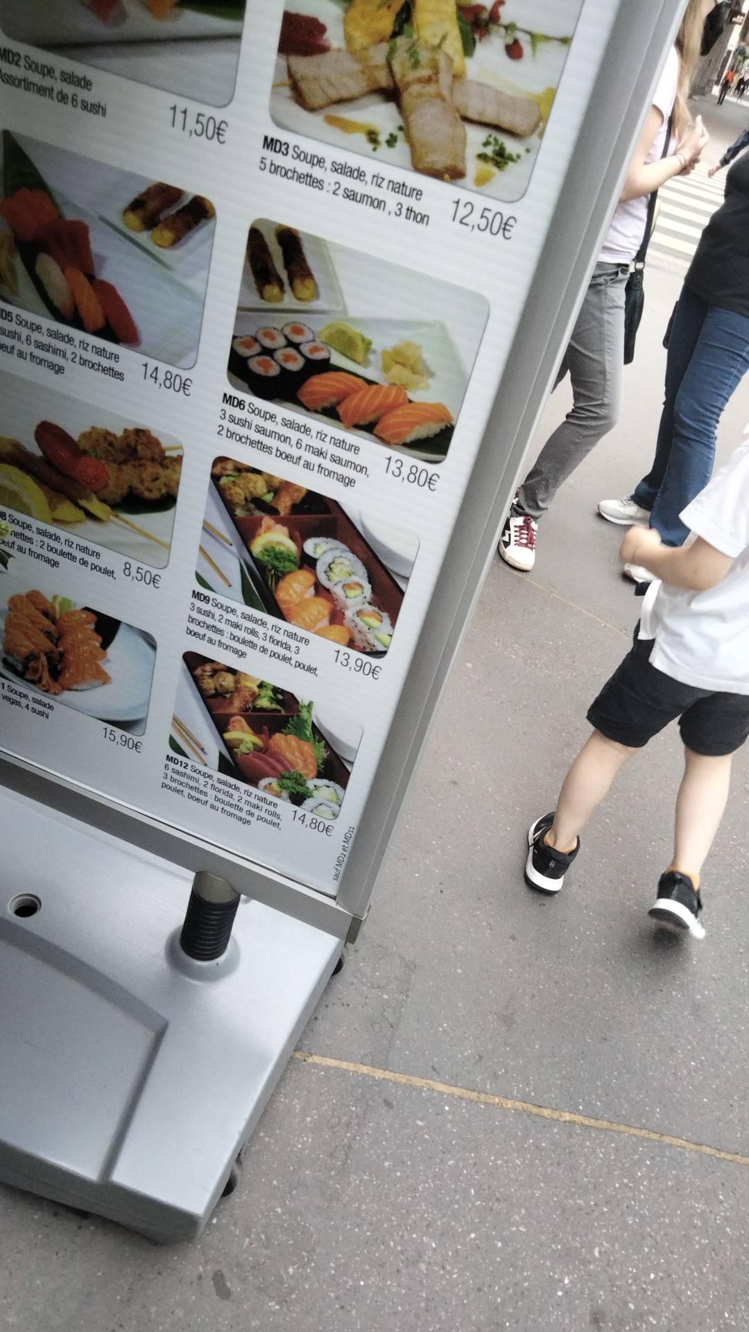 Menu de Toyo