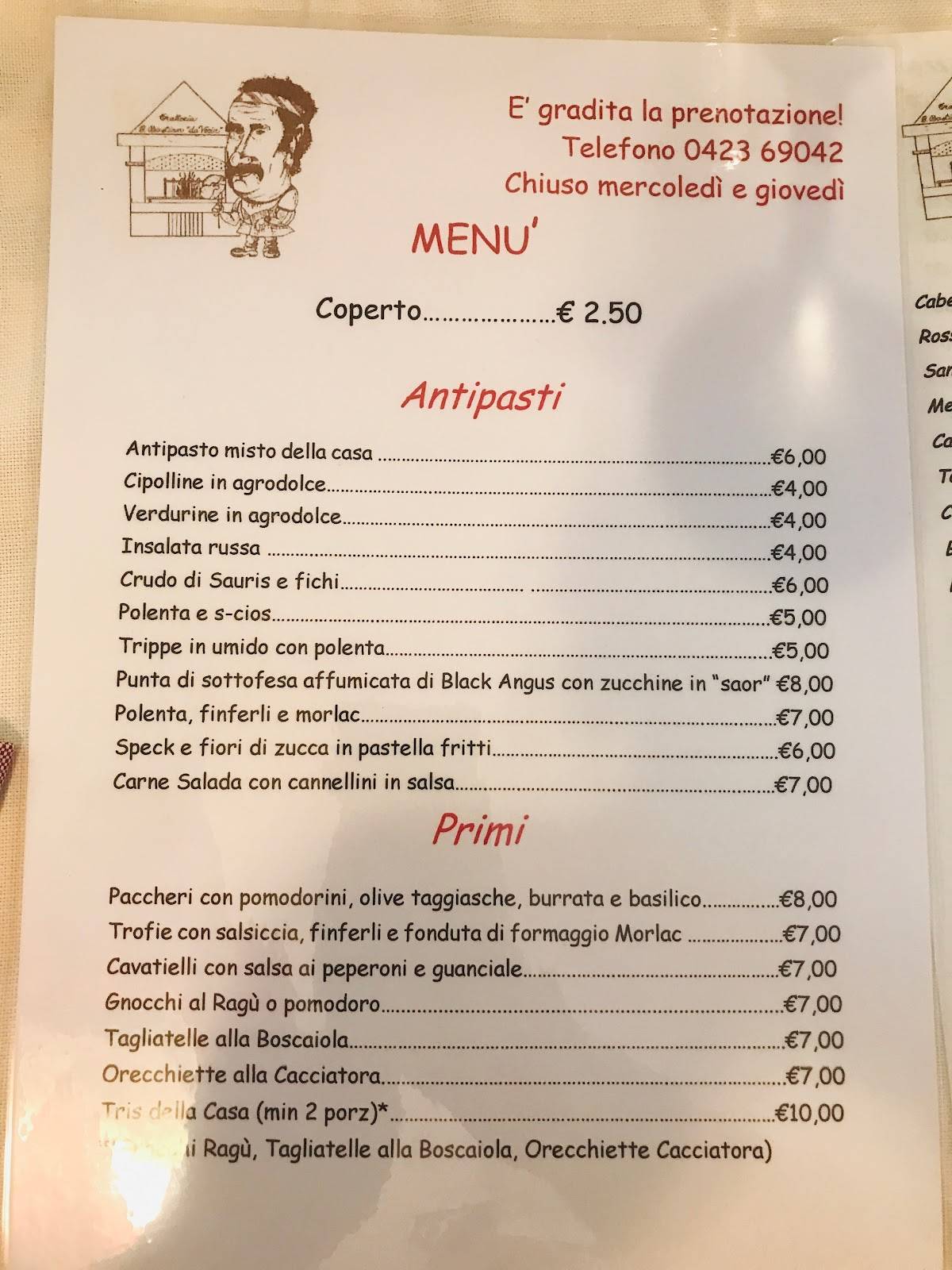 Menu Da Trattoria San Bastian da Vecia Ristorante Pederobba menu-da-trattoria-san-bastian-da-vecia-ristorante-pederobba