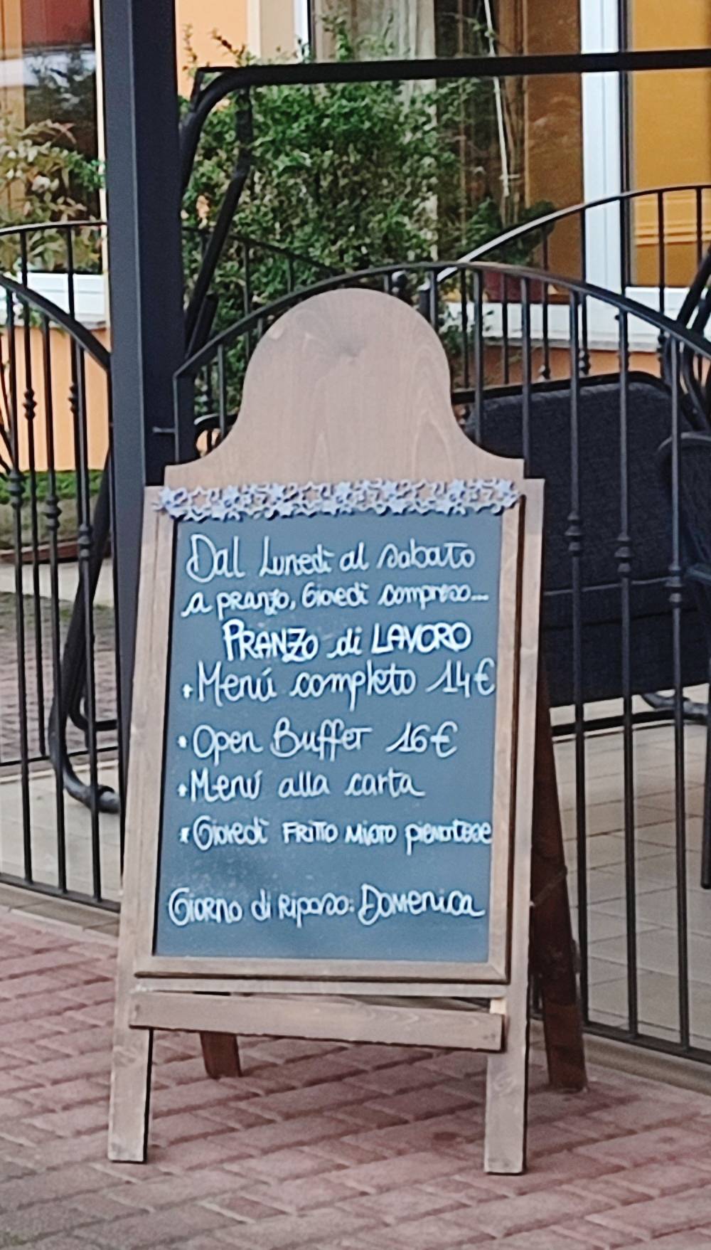 Menu di Trattoria Val Pellice 