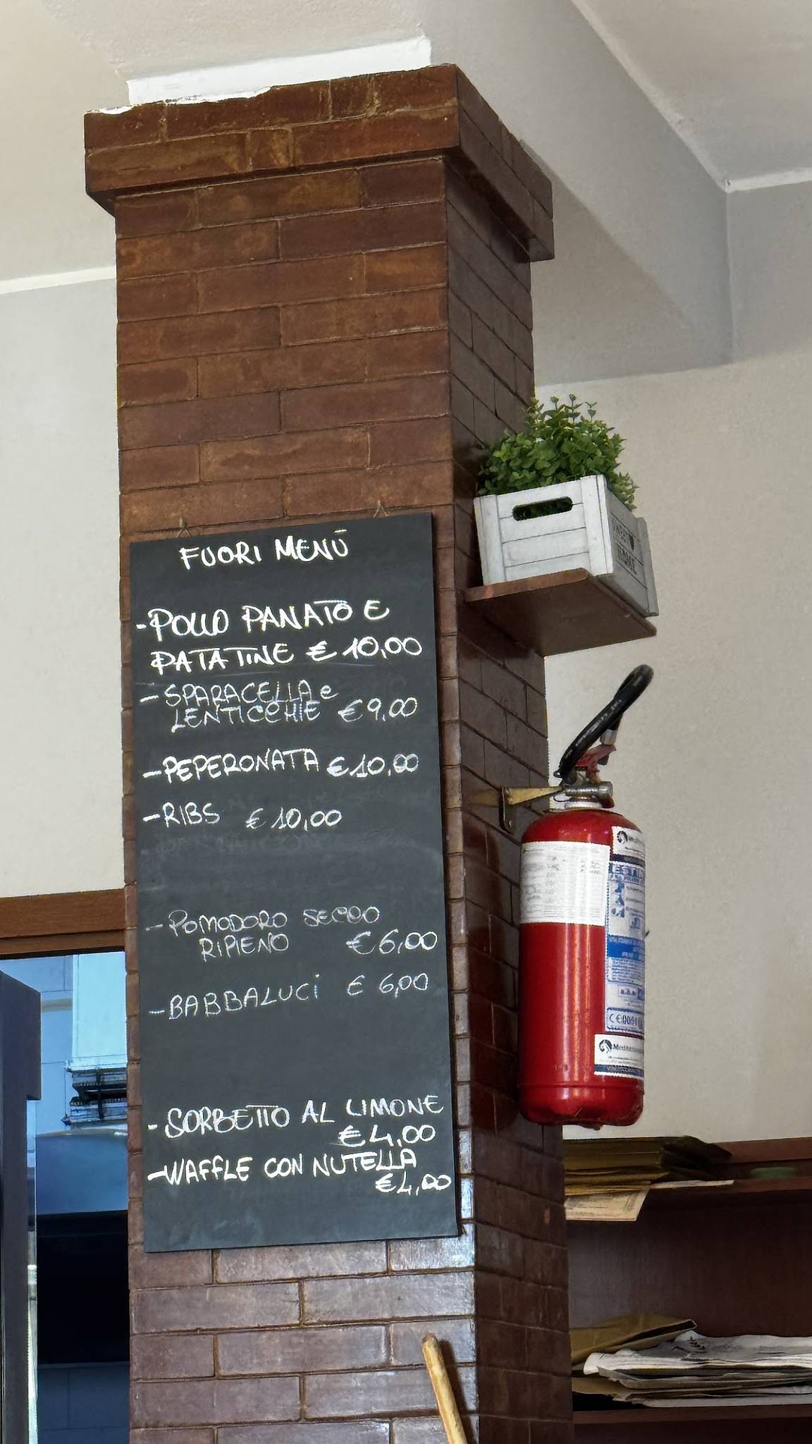 Menu di U Zú Caliddu 