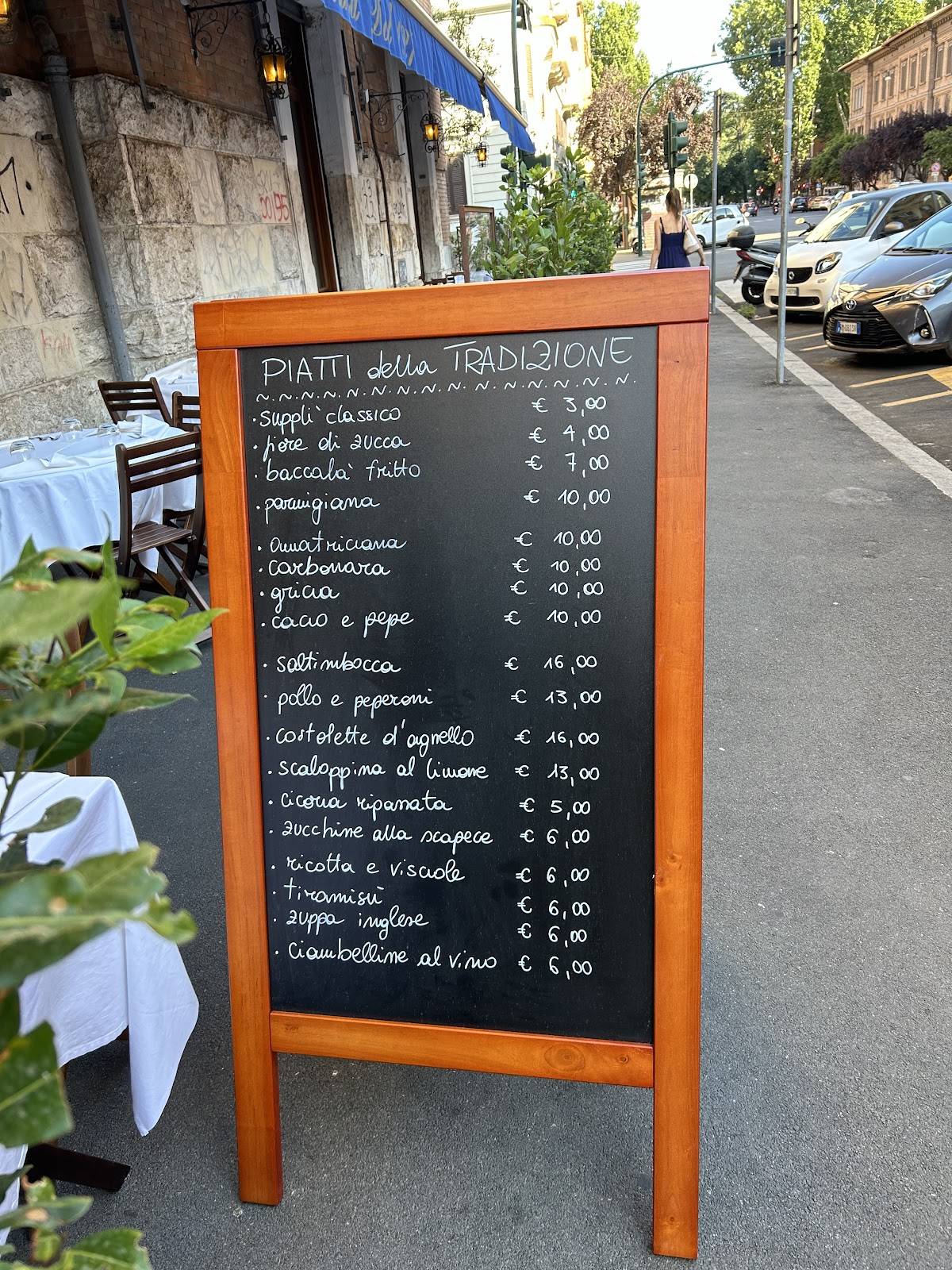 Menu di ULISSE dal 1927 