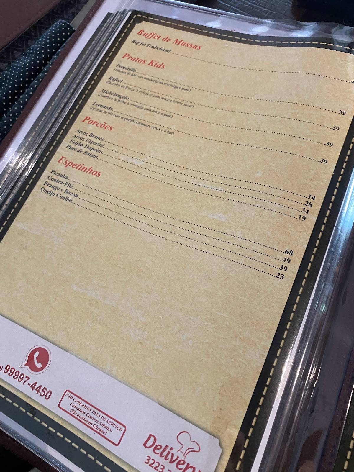 Purê Point Restaurante cardápio