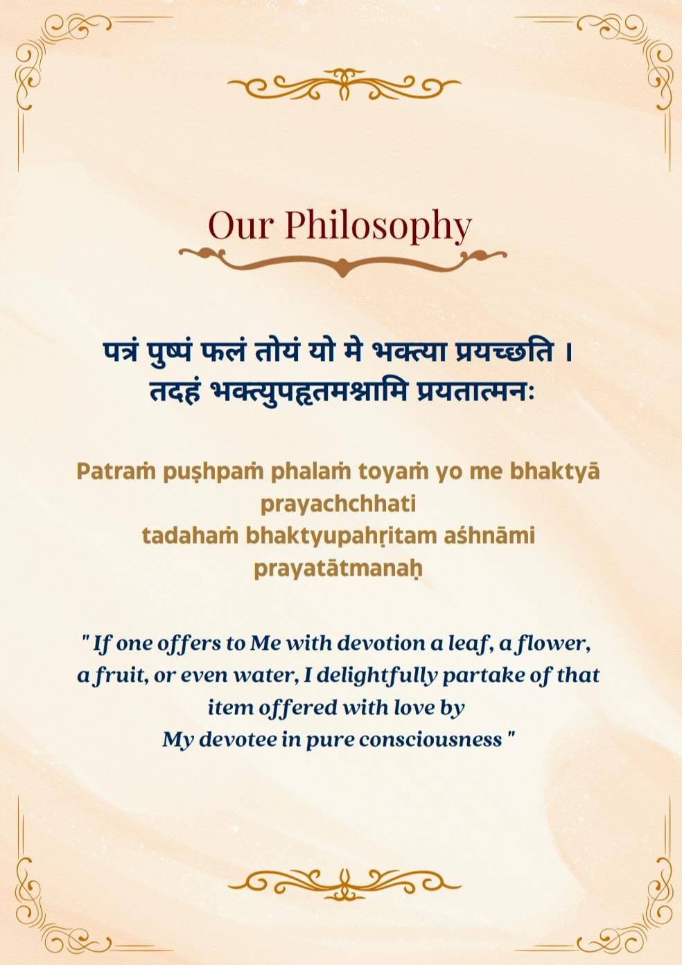 Udupi Shri Krishna menu