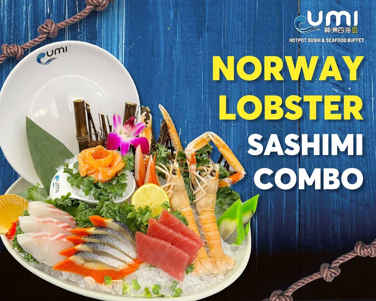 Menu at Umi Hot Pot Sushi & Seafood Buffet restaurant, Philadelphia