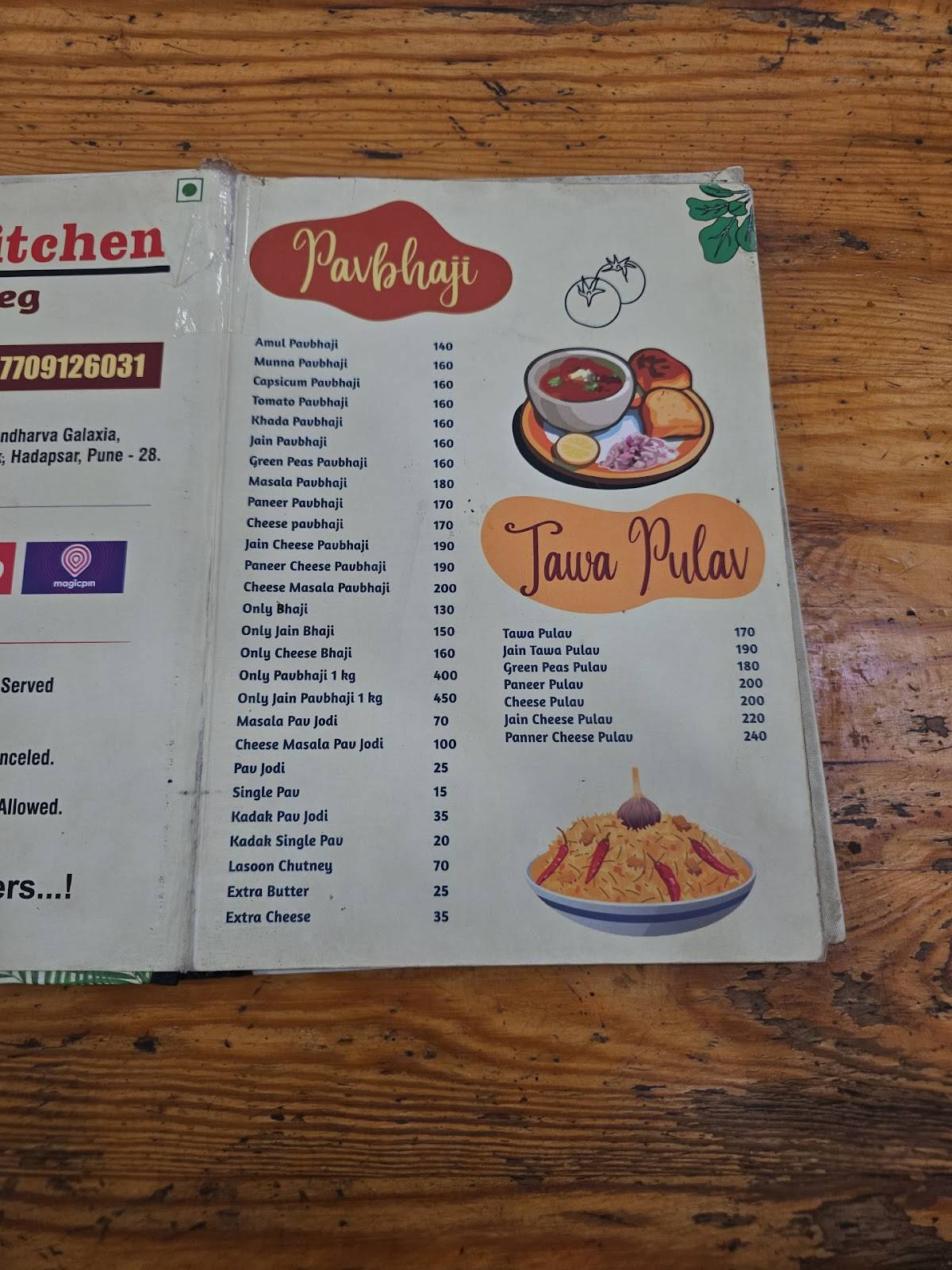 Uncle Kitchen menu