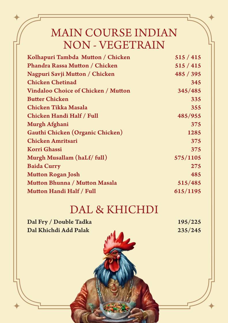 Farmhouse Sea n Sand menu