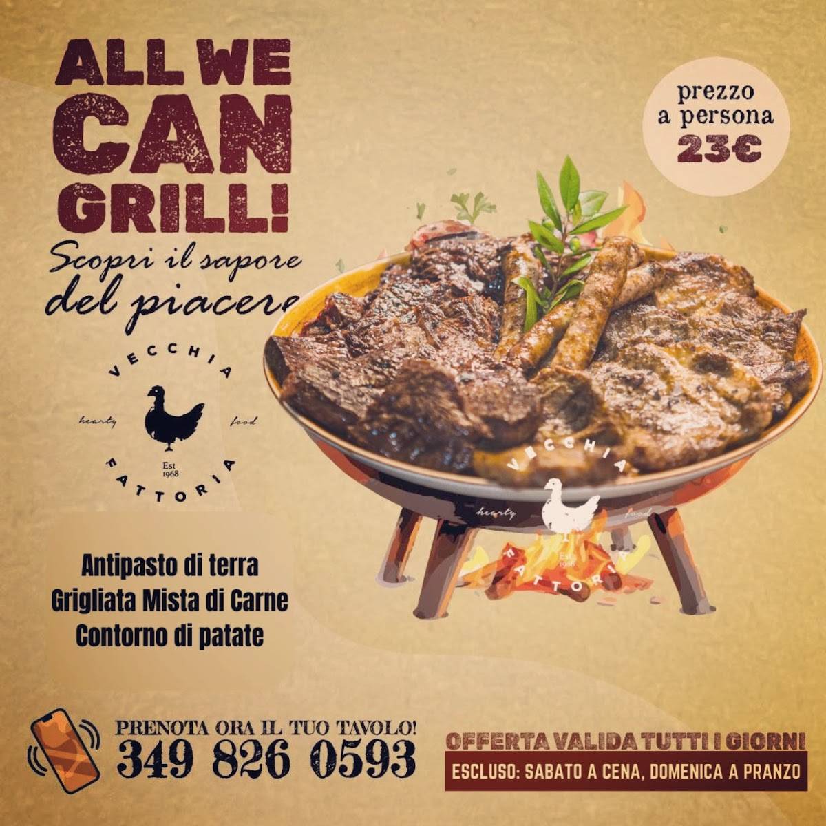 Menu di Vecchia Fattoria 