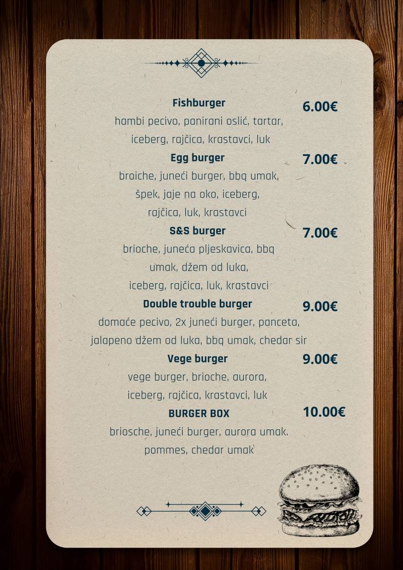 Menu di Food Yard 