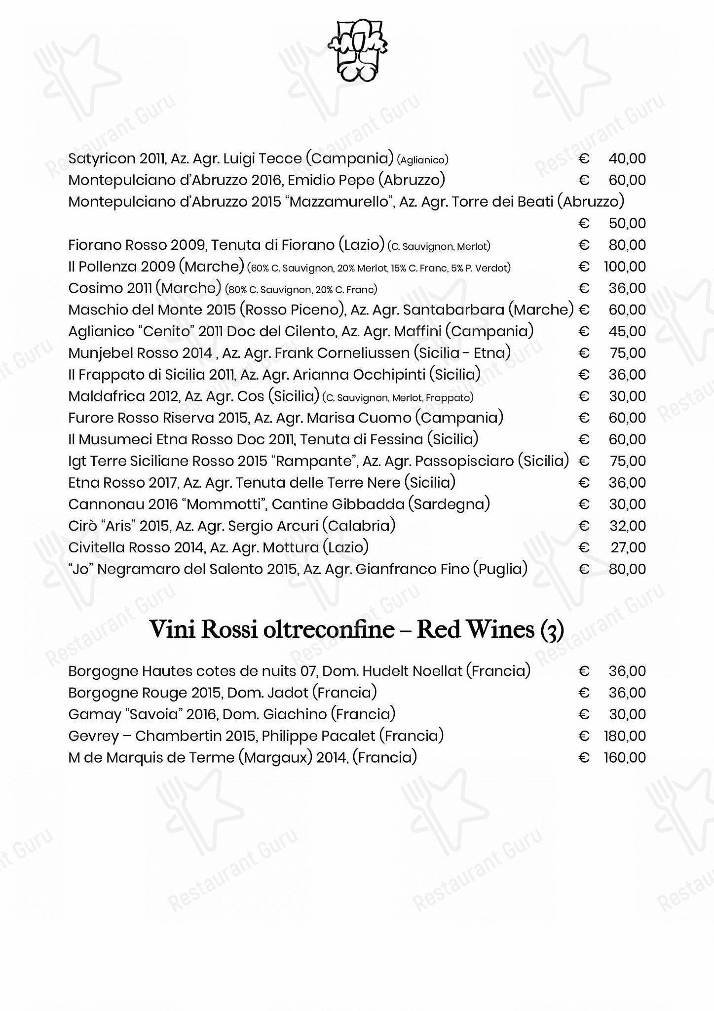 Le Antiche Carampane in Venezia - Takeaway Menu