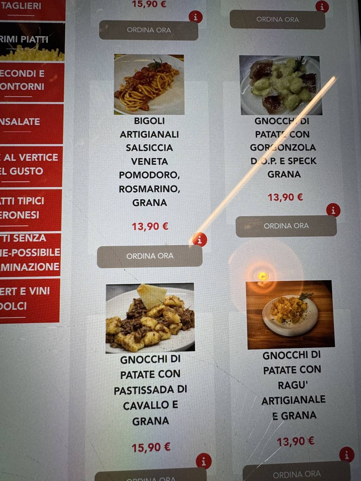 Menu di Locanda degli Scaligeri 