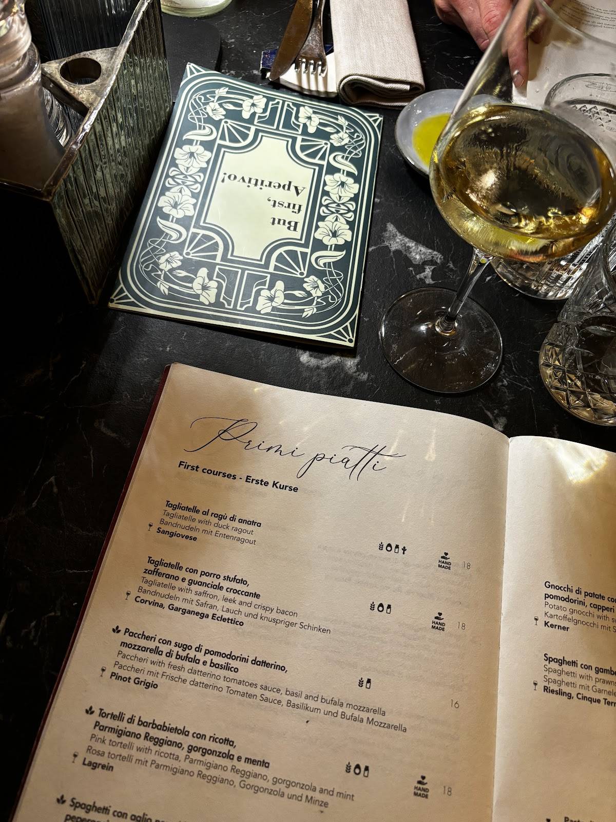 Menu di Vidoc 