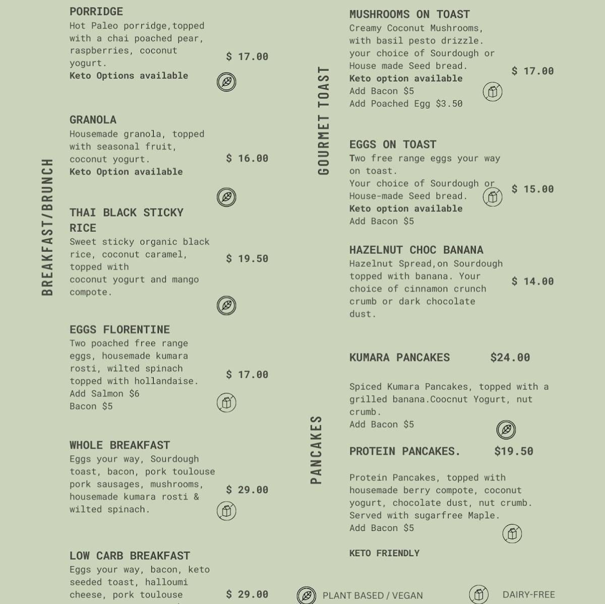 Menu At Village Wholefoods Cafe Auckland menu-at-village-wholefoods-cafe-auckland