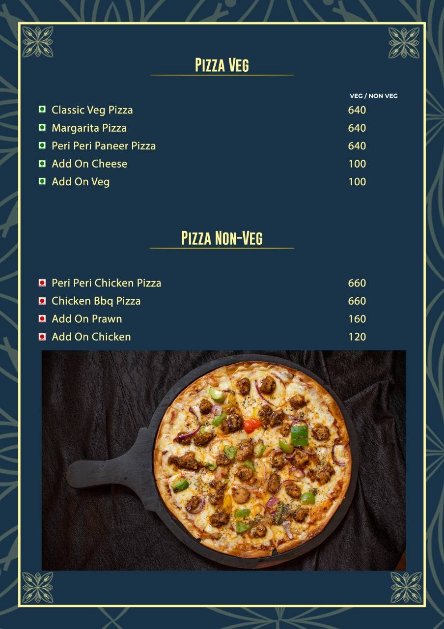 Wafira menu