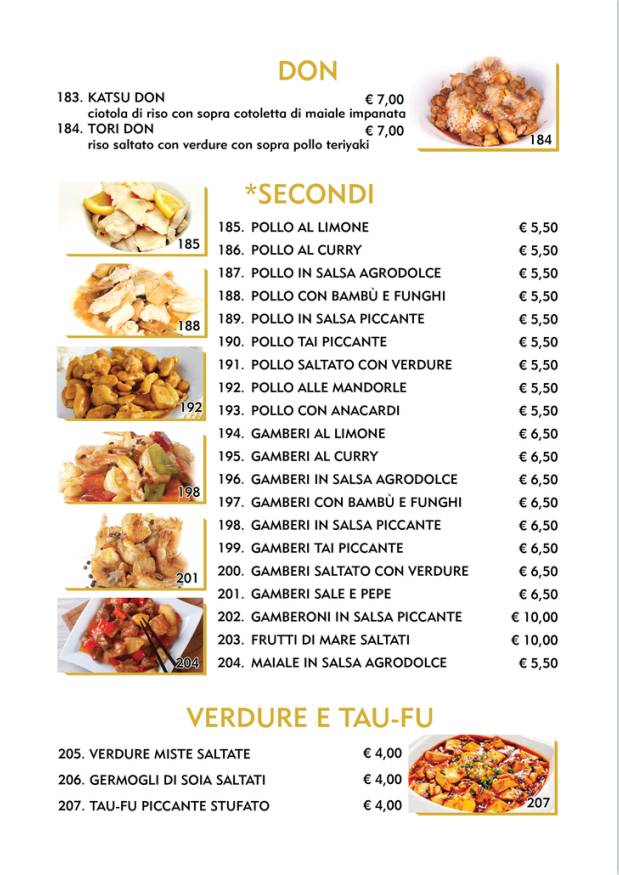 Menu di Watami Sushi Restaurant 